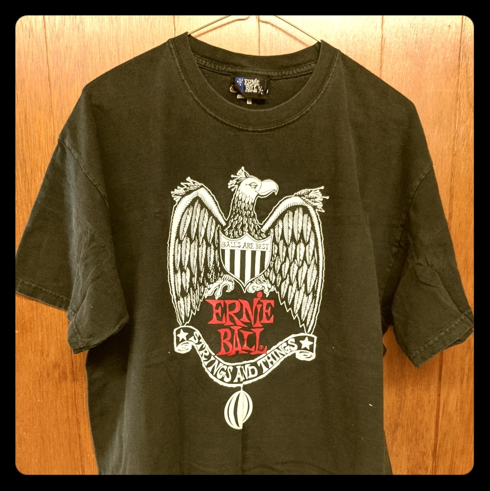 Ernie Ball x Champion T-shirt L Black